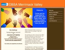 Tablet Screenshot of dbsamerrimackvalley.org